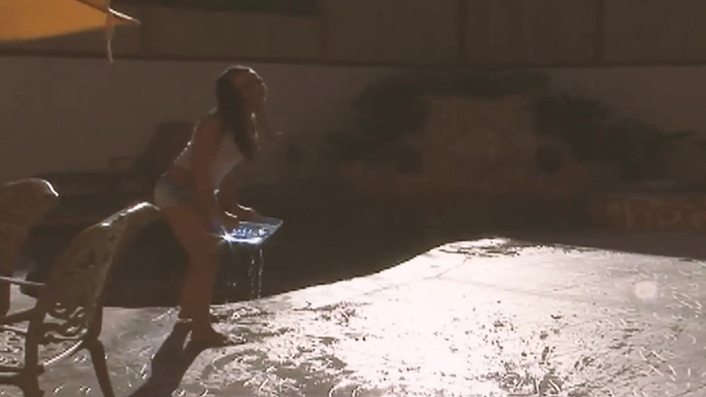 The Window of Sex: Lesben in der Hitze, szene 1_trio von lesbischen göttinnen, die sich...