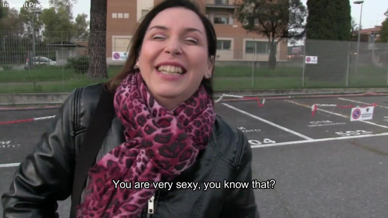 Indecent proposal: Indecent Proposal - Italian Curvy MILF Accepts Indecent Proposal and Gets...