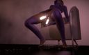 Wraith ward: Sombra en video musical con doble consolador | Parodia de Overwatch