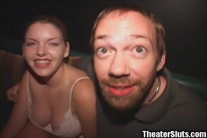 Theater Sluts: Candi Apple Bubbly Giggly Blondie Banged by Boners in Porno...