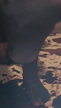 Locked Femme Cock Teaser Uses Her Nyloned Feet