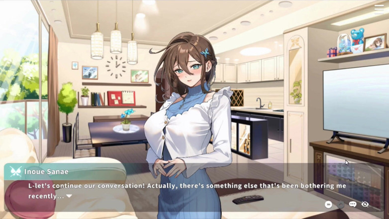 NSFWOtaku: Hentai hra - svůdná vdaná žena dostane soukromé lekce hlasu - v-milenec