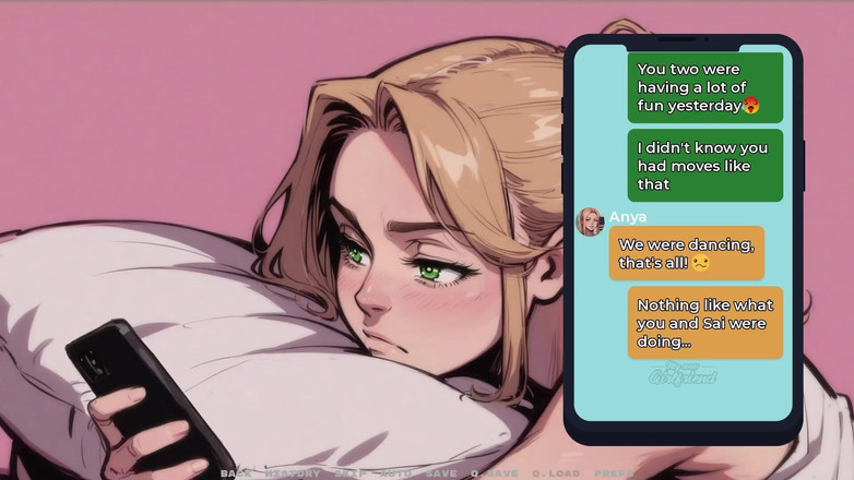 Studio-77: Pacar baruku #19 - gameplay bokep