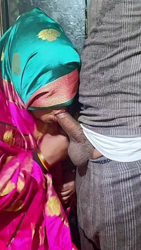 Desi Indian Mom's Sucking Cook