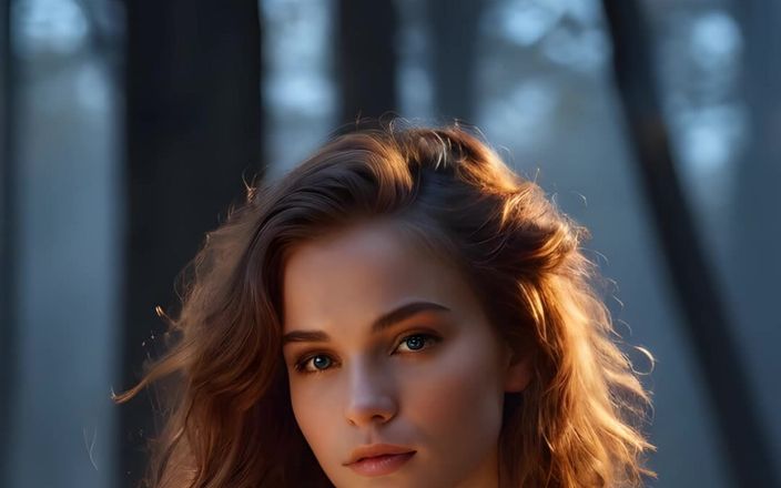 AI Girls: Retratos desnudos artísticos de alta calidad de una hermosa joven 38 -...