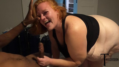 Thiccvision: Julie Gets a BBC Train Ran on Her