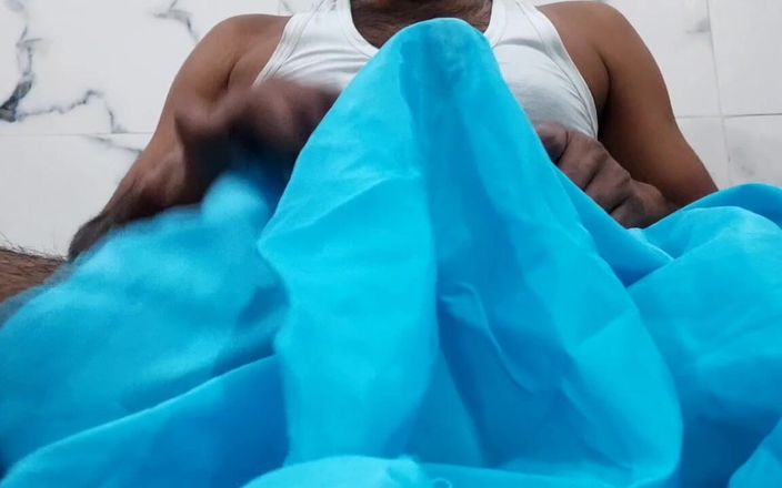Satin And Silky: Porno cu labă cu mătase satinată - sora vitregă Salwar Rub...