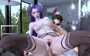 Soi Hentai: Une nana à gros nichons en voyage à Holyday, partie 02 - animation 3D v591