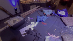 Elena917: Sybian'da çoklu orgazm olurken esaret bdsm zindanda oynuyor