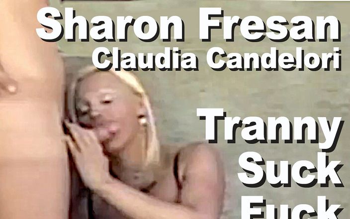 Picticon Tranny: Шерон Фресан і Клаудія Канделорі &amp;amp; стійкий транс смокче трах, анальний Gmda_bta3e