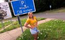 Andy Star: Sex-parking-parking! Lina chce spermy, nastolatka z dużym tyłkiem jebana bez...