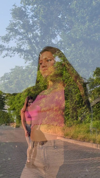 Lost in Holland Wetting Jeans Outdoors