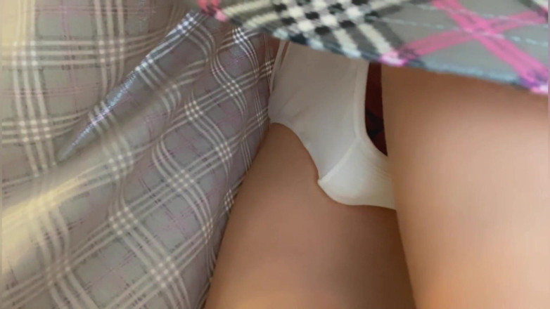FoxyAleksa: Sex Under Skirt in Bus. Stranger Doing Wet My Panties