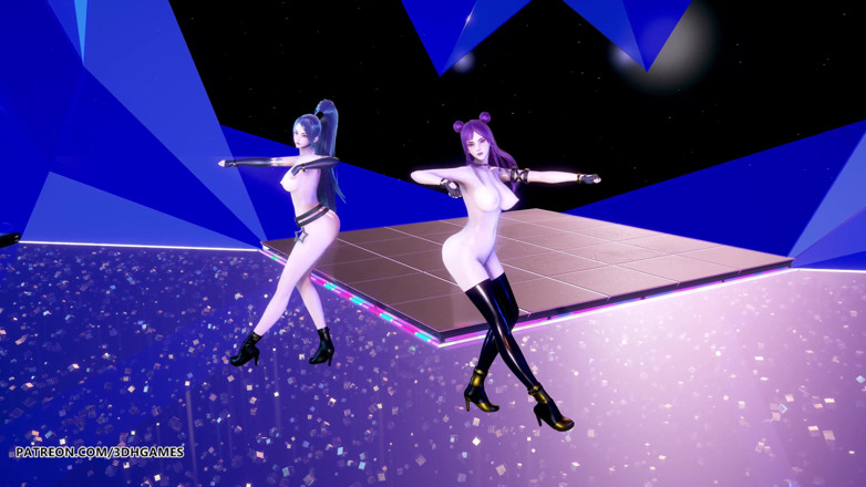 3D-Hentai Games: [MMD] (G)I-DLE - LATATA Kaisa naked dance league of legends KDA 4K 60FPS