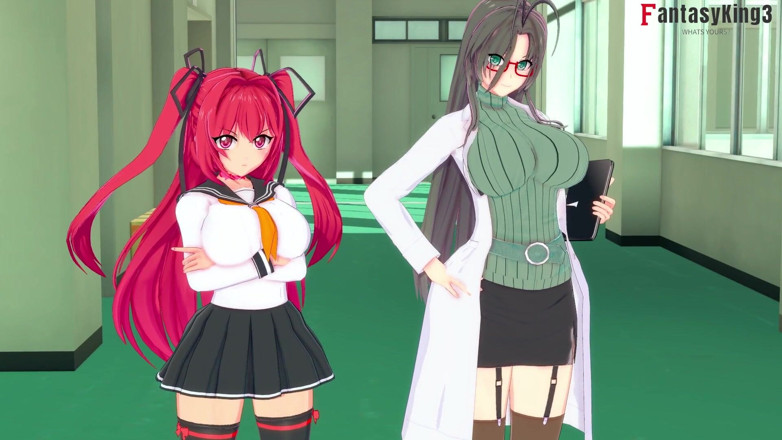 Fantasy king: Shinmai Maou Ntr Testament - capítulo 1- follo con un amigo para...