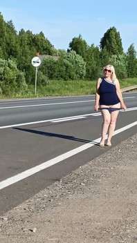 Ich werfe meine Unterhose auf die Straße