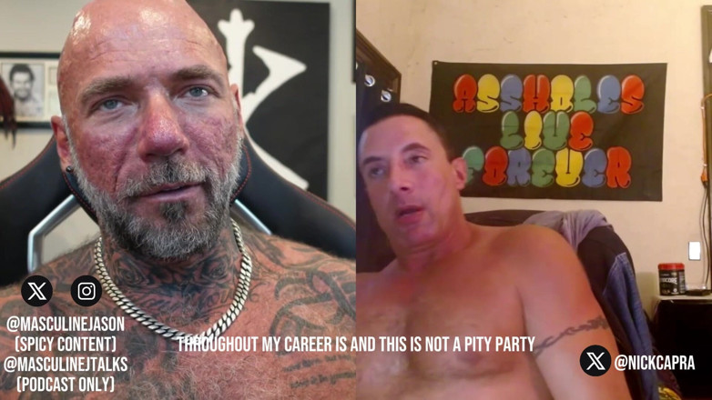 Raw and Uncensored with Masculine Jason: Porn Star Confessions - Nick Capra (episode 220)