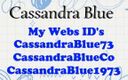 Cassandra Blue: Primer plano de la masturbación 3/5