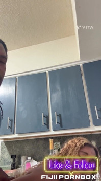 No Nut November but My Coworker Fuck Me in Pink Over the Sink BBC