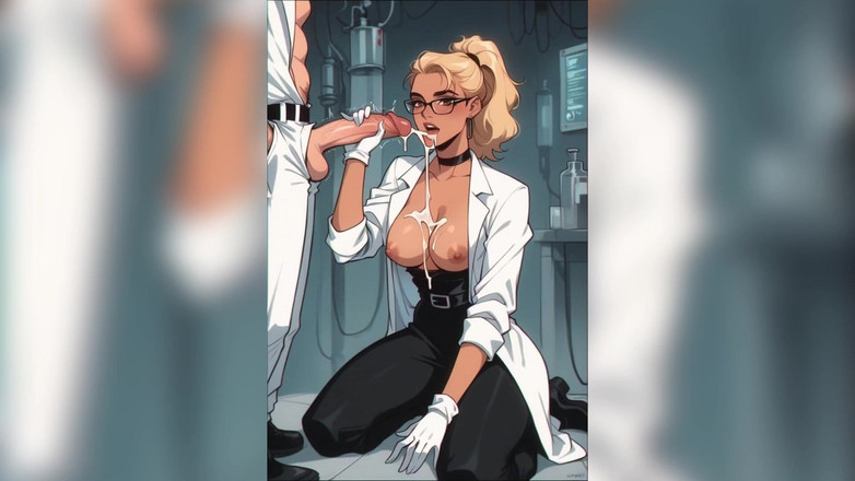 BJGJ: Tonåring kontor avsugning sperma