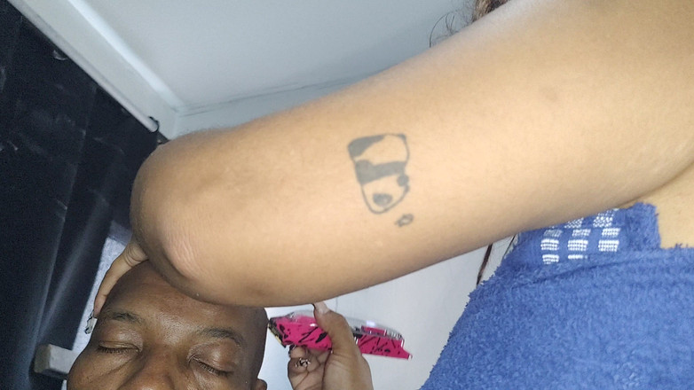 PABLO N3GROBAR: Colombiana con capelli x tette-n-culo 2