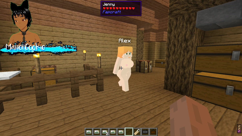 Manor Cookie: Minecraft Jenny Mod Fapcraft é Alex! De Minecraft e Ela Quer...