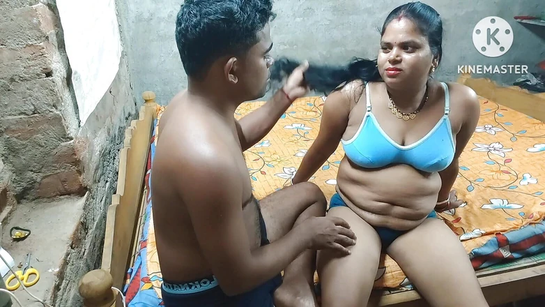 Priyanka xxx: Ošukaná sousedská tetička celou noc Indie Desi styl sexy video