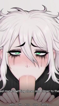 Hanté Par Femboy 10 - Un Femboy Gothique Suce Ma Grosse Bite À Sec De Sperme Juteux