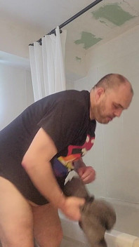 Efter duschen