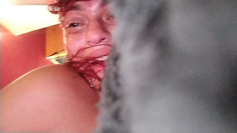 AngyAmazon: Con bò đực trẻ của tôi tiếp tục đụ tôi và creampying...