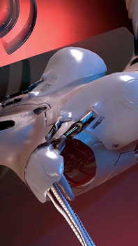 Testing the Pussy of a Half Assembled Sex Robot Girl