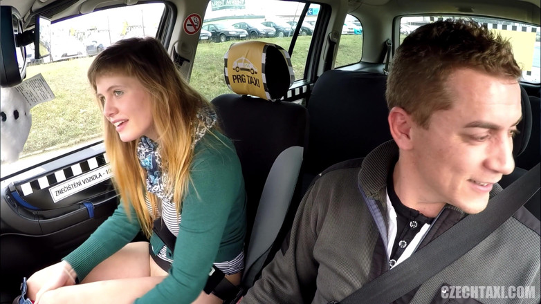 Czech Taxi: Mega spruta och anal orgasm