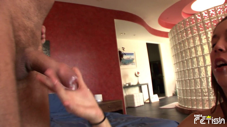 Family Role Playing: Older boss bangs his teen babysitter wet pussy on the...