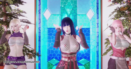 3D-Hentai Games: Twice - Feel Special แสตริปติส อิโนะ ซากุระ ฮินาตะ เต้นอีโรติก 3D นารูโตะ เฮ็นไท