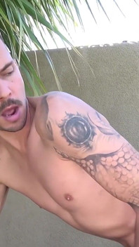 Barebackthathole Danny Blue and Max Cameron Outdoor Bareback