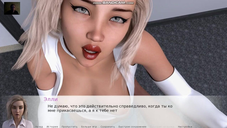 3DXXXTEEN2 Cartoon: 可愛い彼女がデカチンをしゃぶってくれました。フェラチオ、小さなおっぱい、彼女の胸に大きなザーメン - 3Dポルノ - 漫画のセックス