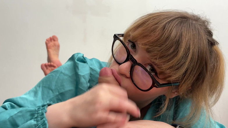 Spacenintenda: Tutors Tempting Reward: Handjob Blowjob Tickling &amp; Cumshot
