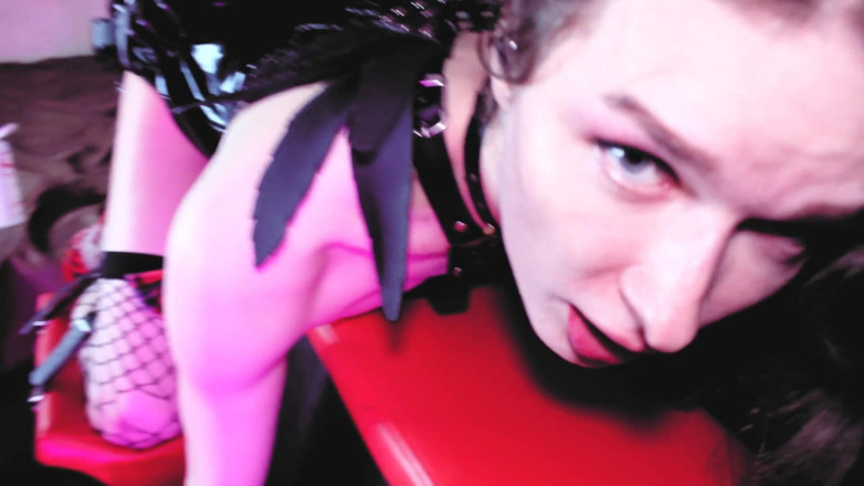 Sweet Spot XXX: 하드코어 섹스 후장 펨돔 트랜니 걸레 지배자 Eva Latex