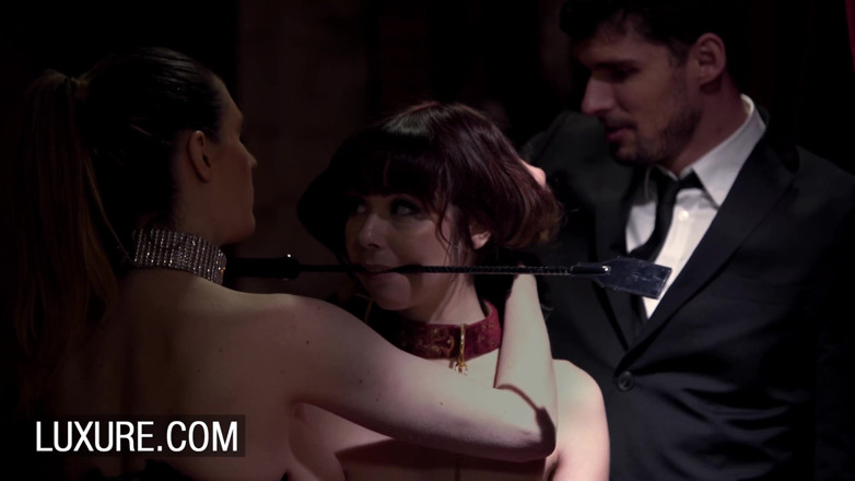 Luxure: Ariel Rebel is initiated to the lesbian sex dungeon