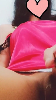 Magrinha asiática ladyboy masturbação e porra duas vezes
