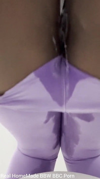 Pissing My Self in Purple Leggings