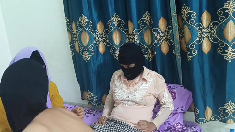 Sweet_Priya07: Indian Threesome Lesbians with One Boyfriend Fucked,dirty Talking with Roleplay.