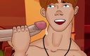 Mr. Gay cartoon movies: Polir meu pau grande