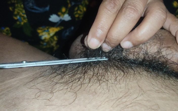 X69: Video nepal baru. Mencukur rambut kontol