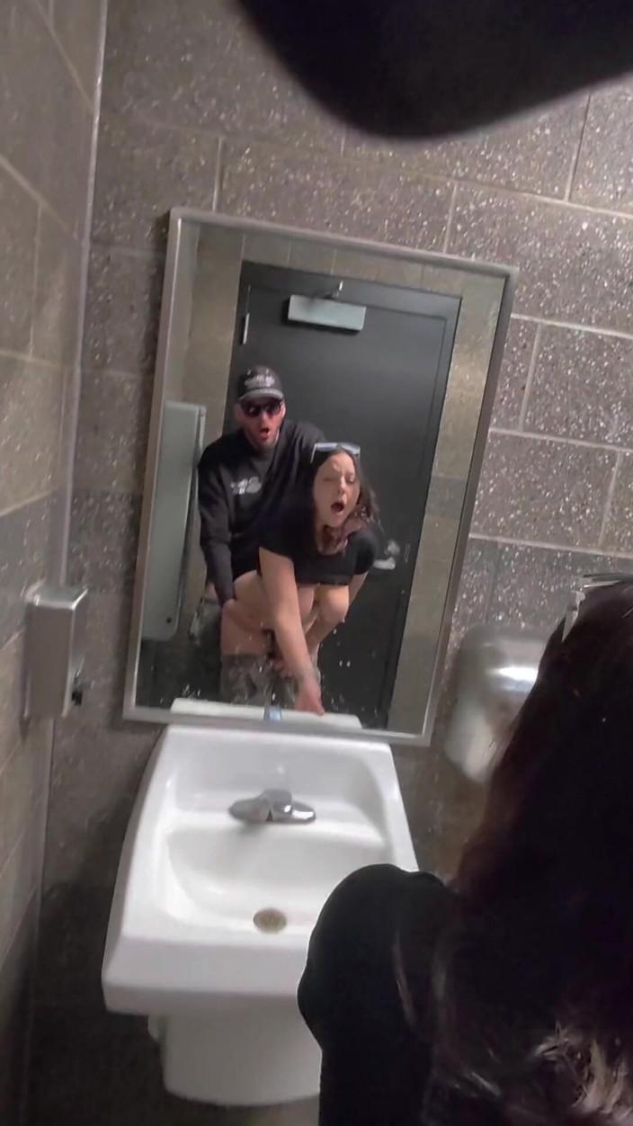 Mya Lane: Wife Sneaks Into Gas Station Restroom to Get Fucked