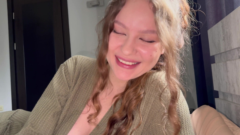 Alexa Poshspicy: POV: Stepaunt Caught Me Masturbating and Offered to Fuck Her...