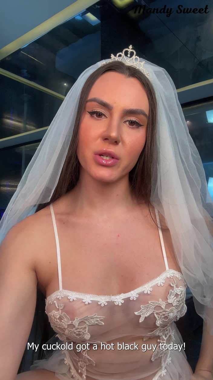 Mandy Sweet studio: Инструкция по дрочке для моего куколда медового месяца с черным мужиком, который оставил меня полным спермы