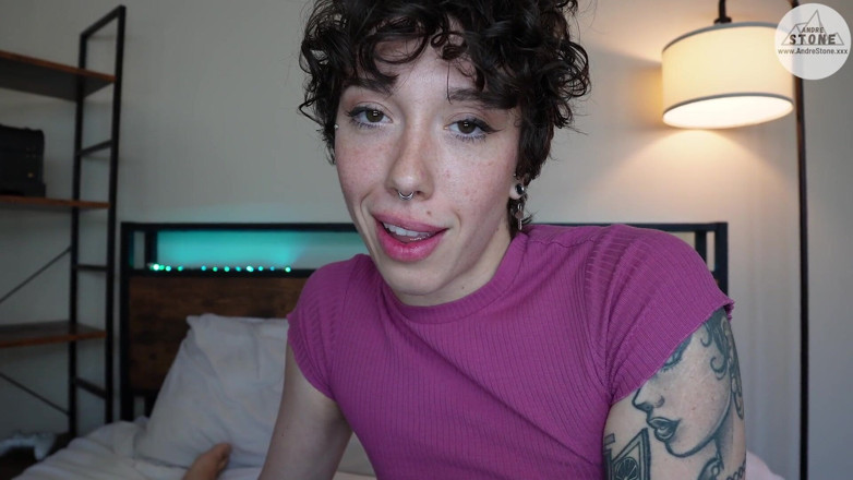 Andre Stone: Best Friend's Hot Tatted Girlfriend Salem Nox Seduces You