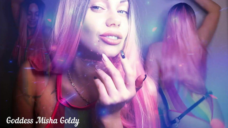 Goddess Misha Goldy: Sự kiểm soát tinh thần đầy mê hoặc! Tôi sẽ tiếp...