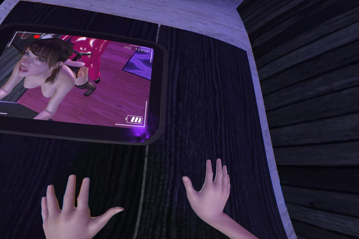 SwitchViewVR: Latexová bohyně tě vezme ve třech polohách ženská-pov